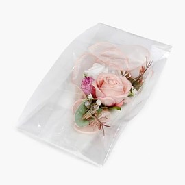 Clear Cello Corsage Bags - 6in. X 3.75in. X 14.75in. - 100 Pack