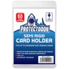 Protectodon Semi-Rigid Card Holders - Pack of 50 Protectors -