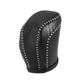 A ABSOPRO Car Gear Shift Knob Cover for Toyota Camry 2017-2019 Black