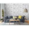 Dundee Deco 3D Wall Panels - White Grey Faux Stone
