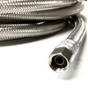 Shark Industrial 6 FT Stainless Steel Braided Ice Maker Hose