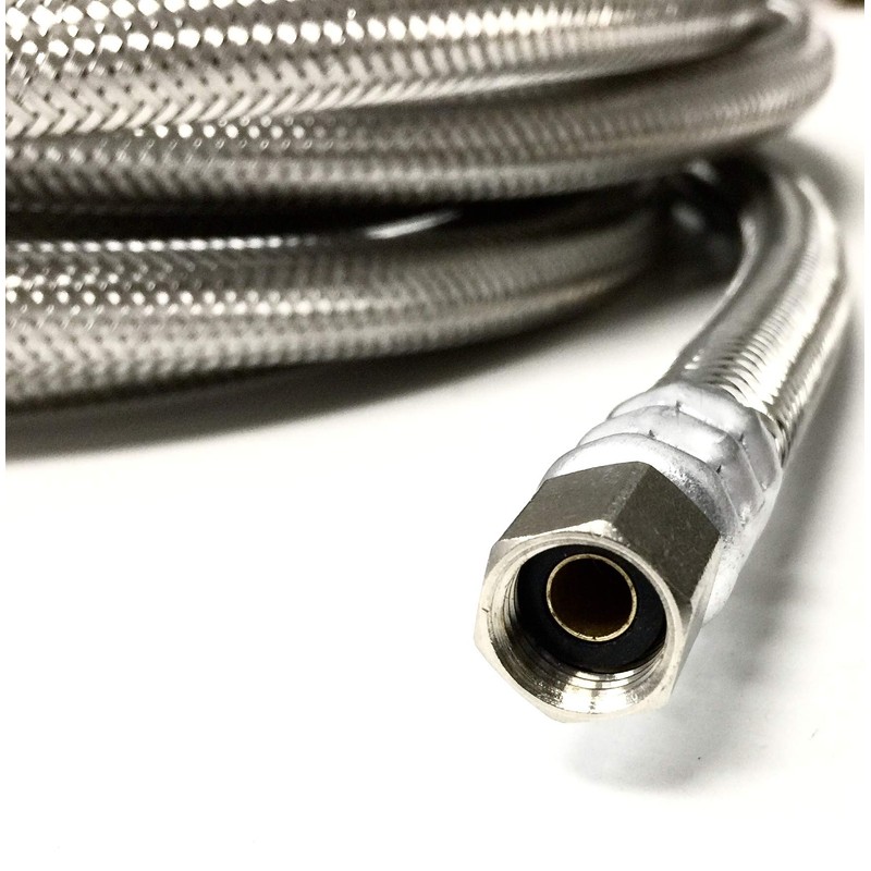 Shark Industrial 6 FT Stainless Steel Braided Ice Maker Hose