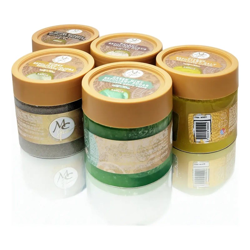 Exfoliantes Scrub 220g C/u Manicure Pedicure Spa , Mc Nails