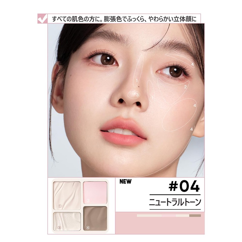 Sharp Master Palette Shading Matte Highlight Powder Nose Shadow Shading