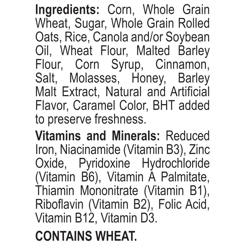 Post Honey Bunches of Oats Cinnamon Bunches Breakfast Cereal, Honey