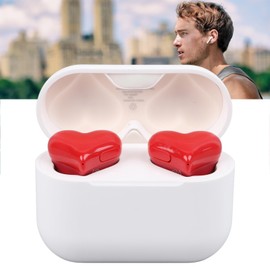 Generic Earbuds, Headphones, Earbuds Multifunction Stylish Lightweight Noise Canceling Stereo Heart Shaped Earphones, Generic2nimfohde8