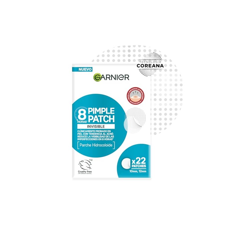 Garnier Pimple Patch Invisible, Parches Hidrocoloides Para Acné