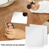 yuntop 2 Pack Self Adhesive Acrylic Mirror, 2MM Flexible Plastic