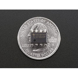 Adafruit OP AMP DUAL RAIL TO Rail, 2.7 6 V Power @ 80mA output – TLV2462 [ADA808]