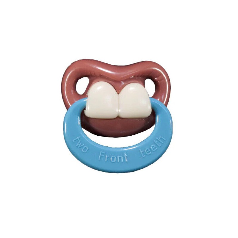 Billy Bob Products 3 Pack Funny Baby Toddler Orthodontic Pacifiers