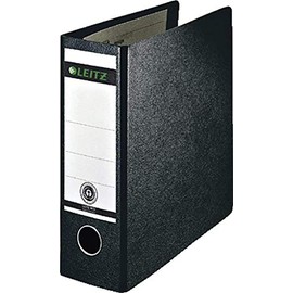 Leitz 1075-00-00 Folder Hard Cardboard RB 77 A5 Pack of 3