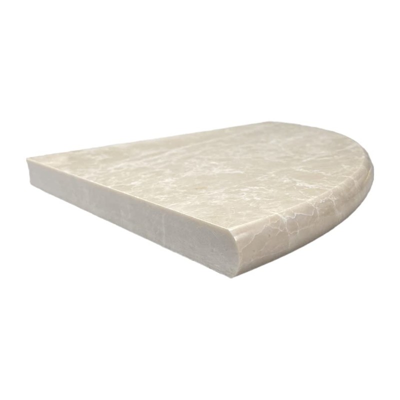Premium Quality Botticino Light Beige Cream Marble Shower Corner Shelf