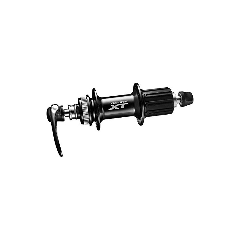 Shimano Unisex – Erwachsene Deore XT Hinterrad Nabe, Schwarz, 32