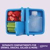 Sistema 3965 Lunch Slimline Quaddie 1.5L - Assorted Colors
