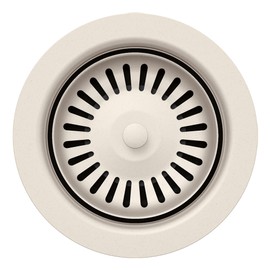 BLANCO 203439 Metal Basket Strainer, Soft White