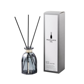 Muufuser Reed Diffuser 120ml (4.06fl oz) Natural Essential Oil Aromatherapy Home Fragrance| No Alcohol | Long-Lasting Scent for Bathroom Decor (English Pear Orchid)