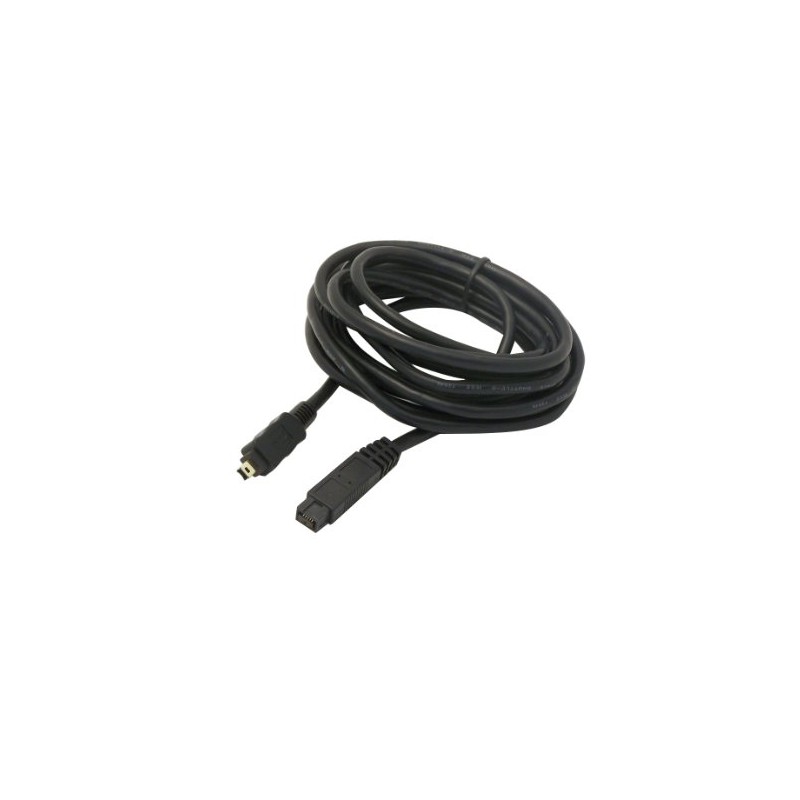SIIG FireWire 800 9-Pin to 4-Pin Cable, 3 Meters (CB-994012-S1)