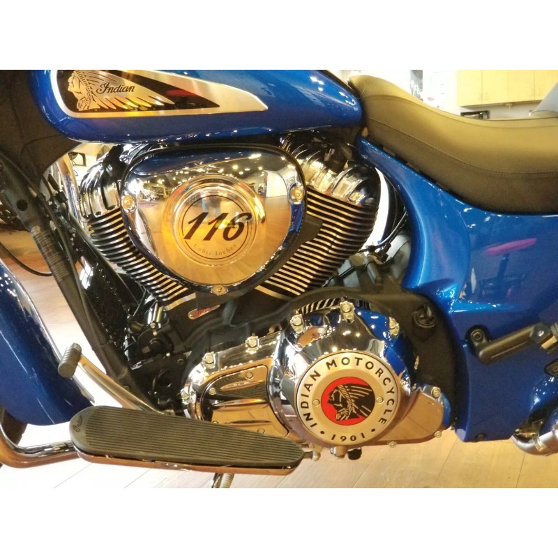 Indian Motorcycle, 116 Engine, Primary Cover Background Decal, Sticker, Emblem