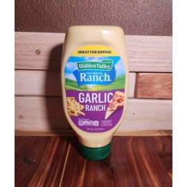 Hidden Valley New Hidden Valley Garlic Ranch Salad Dressing Bottle 20fl oz