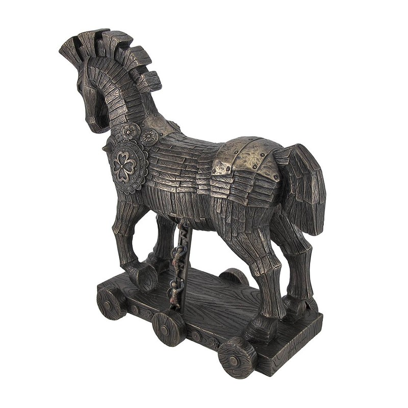 Veronese Design 10 3/8 Inch Greek Trojan Horse Home Decor