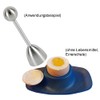 My Basics 18/8 stainless steel egg cracker/eggshell breaker