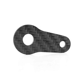 WUNDERKEY ® Shopping-Cart Solver Carbon - 100% Made in Germany [Key Organiser Add-On | Wunderkey Accessoires | Chip] - Stainless Steel - Premium Quality