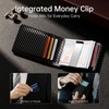 Gostwo Slim Wallet for Men, Minimalist Money Clip Card Wallet,
