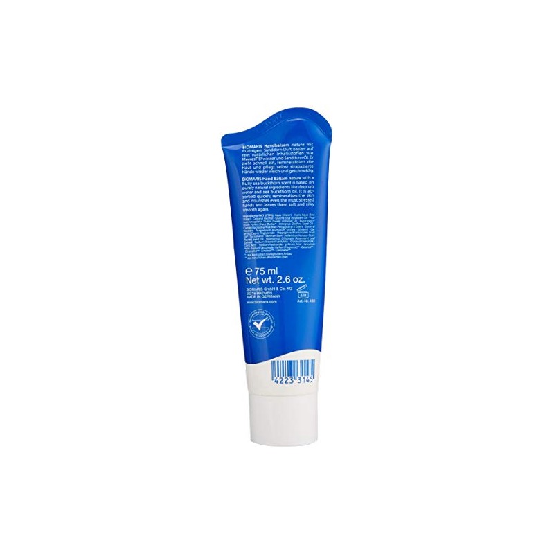BIOMARIS Nature Hand Balm with Sea Buckthorn Fragrance 75 ml
