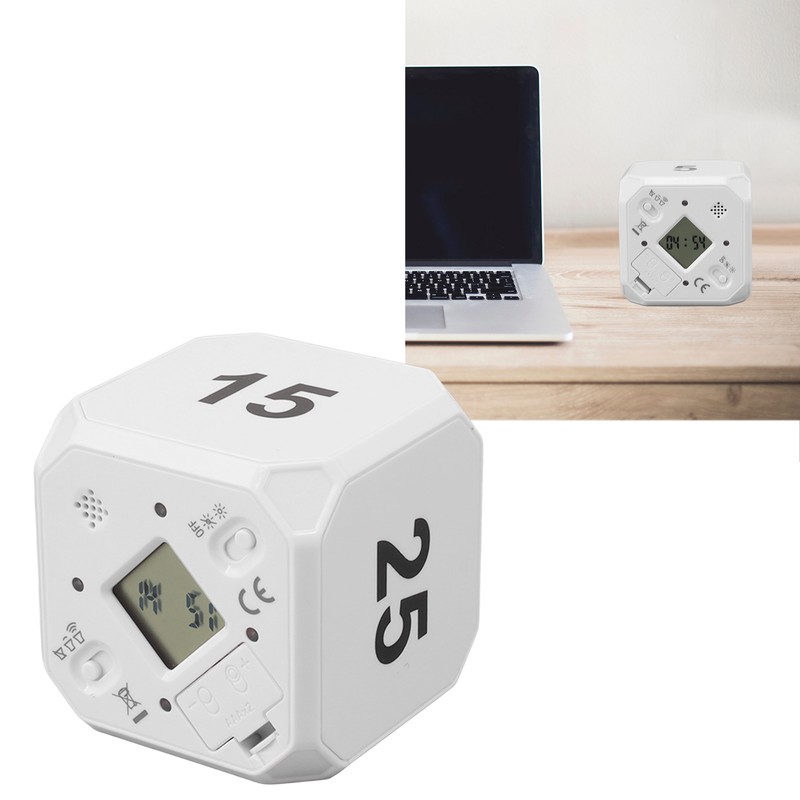 Kitchen Timer Portable Modes Adjustable 5 15 25 45 Min
