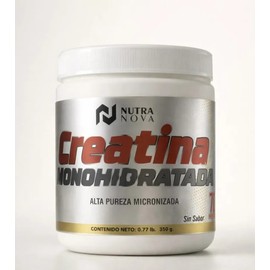 Creatina Monohidratada Nutra Nova 350g Sin Sabor