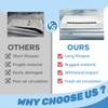 HECASA RV Refrigerator Vent Cover Compatible with Dometic Vents Direct