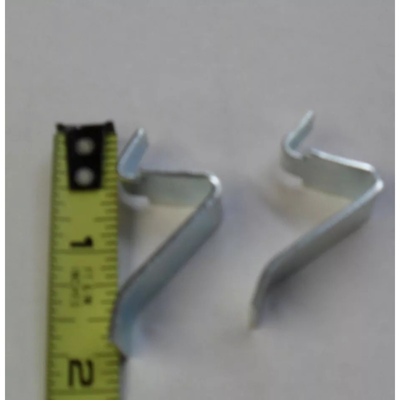SANDUSKY METAL CABINET SHELF S-CLIPS (16 clips) PART REF SCLIPSTR