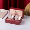 Japanese Chinese Ceramic Rice Bowls Set of 2