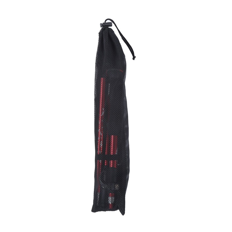 Aluminium Alloy Trekking Poles 5 Sections Collapsible Hiking Walking Climbing