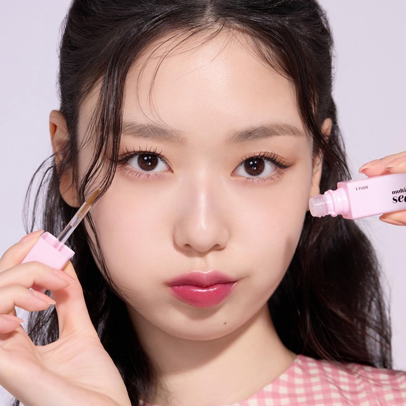 ETUDE Bare Edge Makeup Multi Sealer/Fixing Sealer, Eye Makeup, Anti-Crumble,