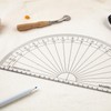 Kearing Large 30cm Clear Protractor for School, Woodworking, Office Supplies,