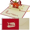 Pack of 6 Luxury 3D Pop-Up Card Bundle for Birthdays,