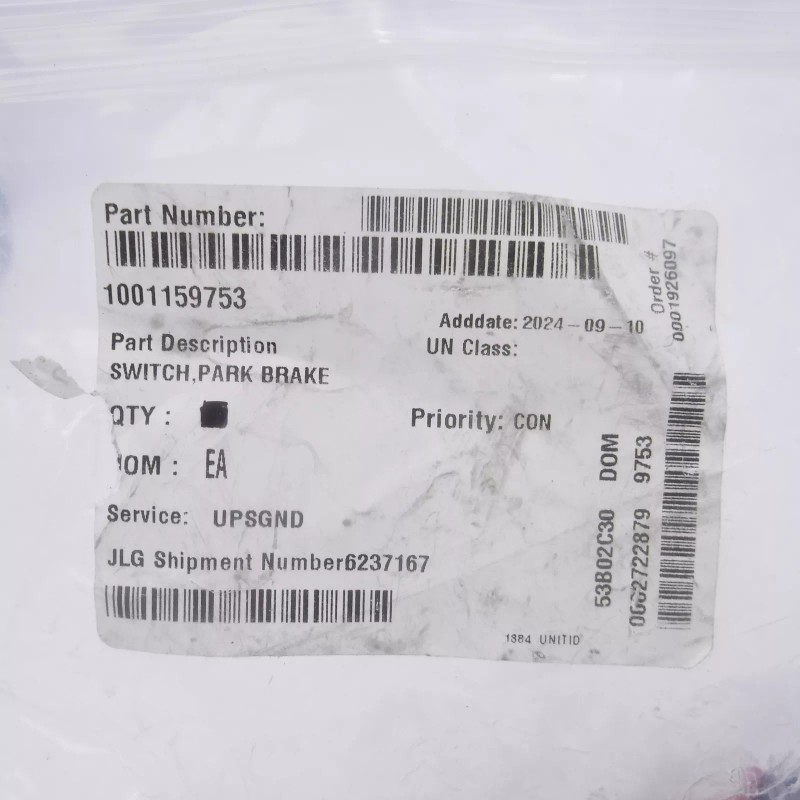 JLG Genuine OEM JLG 1001159753 Park Brake Switch for JLG
