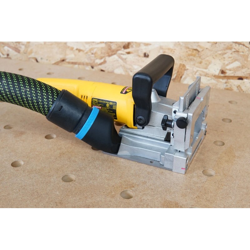 ToolCurve 36mm Hose Adapter for Dewalt Biscuit Joiner Compatible with