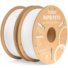 ELEGOO Rapid PETG Filament 1.75mm White 2KG, High Speed 30-600mm/s
