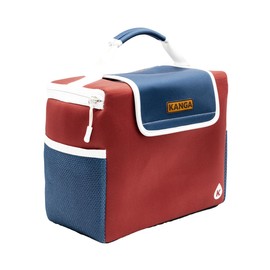 Kanga Softside Cooler Insulated Lunch Box - 4 Layer Insulation Drink Cooler for Food, Snacks, Can Beer and Seltzers - Leak Proof and Durability Tested - Kanga Brew Box (Admiral)