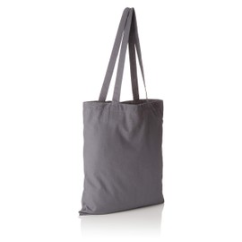 Westford Mill - Baumwoll-Tragetasche mit langen Henkeln One Size,Graphite Grey