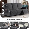 TAOCOCO 100% Waterproof Recliner Sofa Cover, Non Slip Split Couch