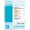 Nakabayashi Swing Logical Loose Leaf A4, B Ruled, 50 Sheets,