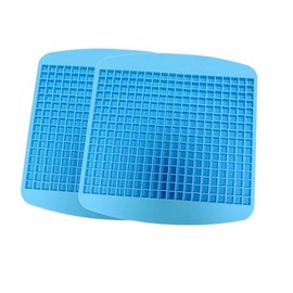 2 Pack Ice Cube Trays 320 Mini Silicone Easy Release Crushed Ice Cube Molds for Beverages, Beer, Juice, Whisky -