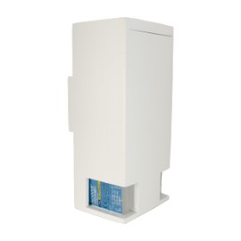 OptoOrg DailyLens Daily Contact Lens Organizer, Dispenser, & Storage (Bamboo) - Hangs Up Easily - Universal for All Brands - Organizer for contact lens dispenser (Mini - White Bamboo)