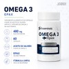 Omega Epax 480 Dha Cápsulas Aceite Pescado Alta Pureza Epa