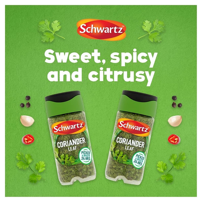 Schwartz Coriander Leaf 7 G | Jar | Pack of