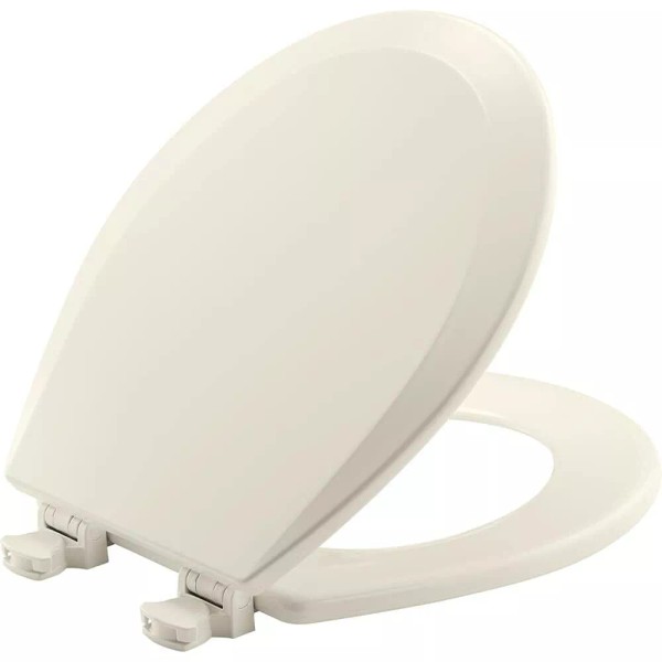 BEMIS Round Toilet Seat Off White Biscuit Easy Clean Quick