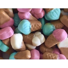 Bayside Candy Gummy Collection - Gummi Collection Gummy Ice Cream Cones (3, Pounds)